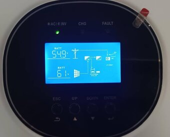 Set měniče a LFP baterie, ostrovní elektrárna FVE elektrárna - 2