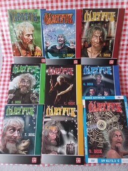 9 DVD ČÁRYFUK KOMPLETNÍ TV SERIÁL BONUS 1DVD - 2