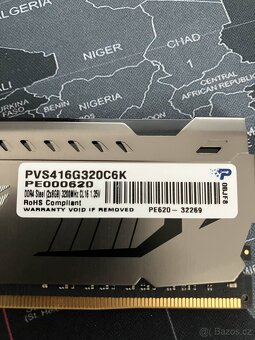 Operační paměť Patriot Viper Steel 16GB (2x8GB) DDR4 3200MHz - 2