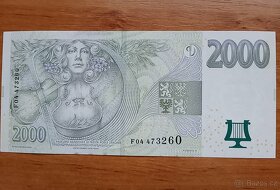 Bankovka 2000 Kč 2007 série F 04 stav N/N - 2