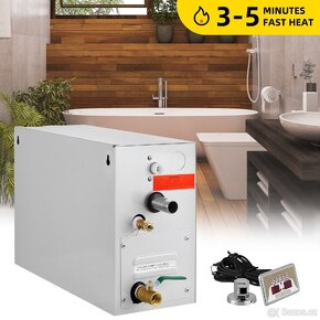 Parní generátor (vyvíječ) 9 kW - nový - 2