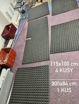 Akustická pěna Jehlan výška 5 cm - 2