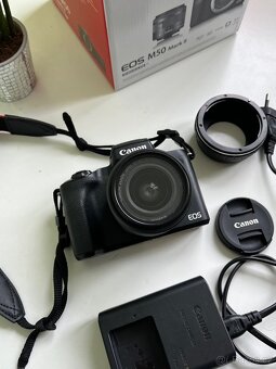 Canon eos M50 mark ll. Fotoaparát s objektivem - 2