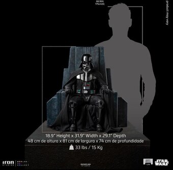 Darth Vader on throne 1/4 - 2