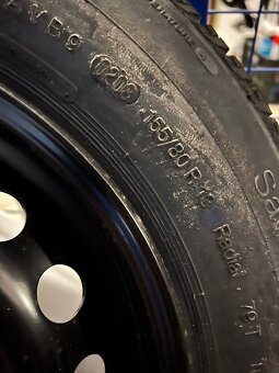 Pneumatiky Continental 155/80 r13 a disk DEF ET35 - 2