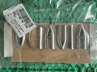 zadní nápis Škoda Octavia I (1U) "OCTAVIA" 1U0853687N - 2