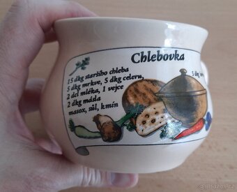 Hrnek na polévku s receptem 4ks - 2