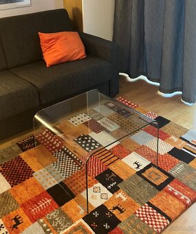 konferenční stůl, tvrzené sklo - 2