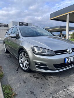 Vw golf VII HIGHLINE combi, pěkná výbava - 2