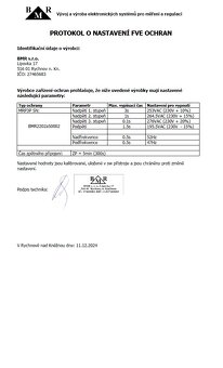 Monitorovací relé BMR MRP3P - 170ks - 2