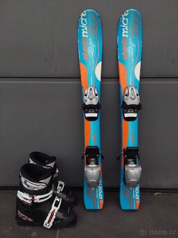 Dětské lyže SPORTEN, 80 cm + lyžáky + přilba - 2