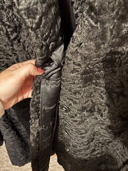 Vintage kožich z ovčí kožesiny - 2