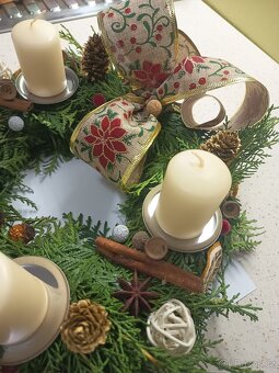 Prodej adventního věnce - 2