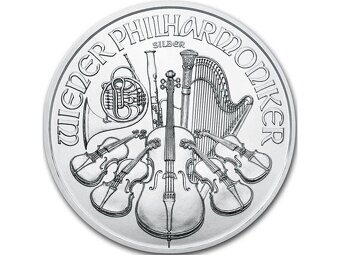 Stříbrná mince 1,50 EUR Wiener Philharmoniker 1 OZ 2020 - 2