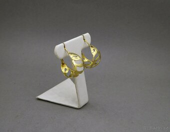 Hezké půlkruhové náušnice - 2