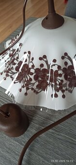 Sukýnka hnědá kytka - 2