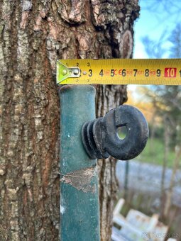 Plotové sloupky, sloupky na plot - 35mm - 2