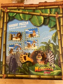 puzzle Madagascar 4x24dílků - 2