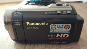 Videokamera PANASONIC HDC-SD 60 - 2