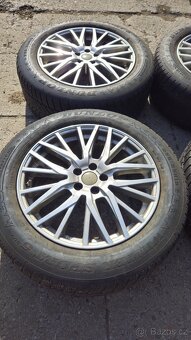 Komplet alu kola 5x108x19 s pneu 255/55R19 - 2