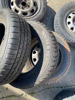 Ráfky a pneu 165/70R13 155/70R13 - 2