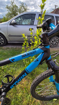 Dětské horské kolo Rockrider 500 – 24", černo-modré - 2