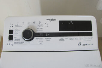 ÚZKÁ VRCHEM PLNĚNÁ PRAČKA WHIRLPOOL - A+++ - 6,5kg - 2
