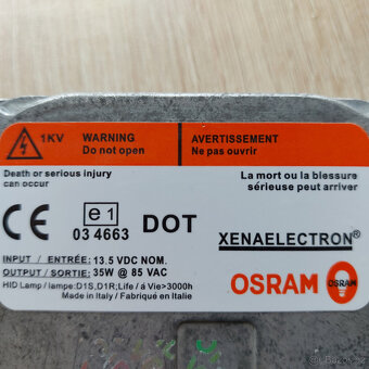 Řídící jednotka/startér xenonu OEM 35 XT5-D1/12V D1S / D1R - 2