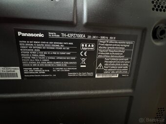 TV plasma Panasonic TH-42PZ700EA - 2