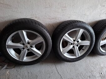 Alu kola 5x100 r16 zimní pneumatiky 205/55 r16 - 2