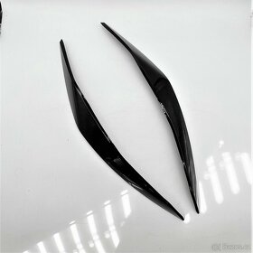 Mračítka na přední světla na BMW 5 - F10/F11 predface - lesk - 2