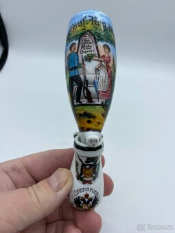 Sběratel nabízí staré porcelánové fajfky, kolínka a troubele - 2