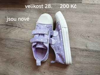 Prodám dívčí boty různé velikosti - 2