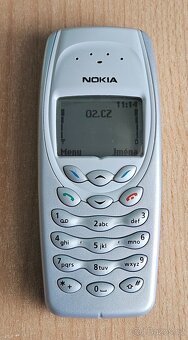 Nokia 3410 stříbrný - 2