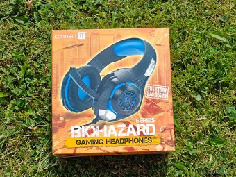 Sluchátka CONNECT IT CHP-4510-BL Gaming Headset BIOHAZARD - 2