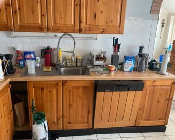 Borovicová kuchyňská linka se spotřebiči, 5066 - 2