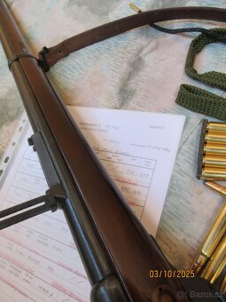 Puška Gewehr 1888 DANZIG , náboje , TORMENTACE , , řemen, p - 2