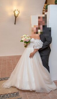 Prodám svatební šaty vel.38 - 2