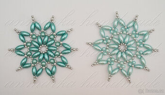 tyrkysové hvězdy sada - 2