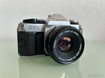 Canon AE-1 Program + Canon FD 50mm f/1.8 S.C. - prodáno - 2