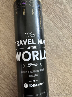 Stírací mapa světa - 2