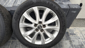 19 originál 5x114,3 MAZDA CX-4 CX-5 ☀️Continental 225/55 R19 - 2