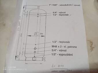 Akumulační nádoba 577 l - 2