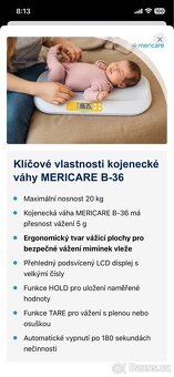 Kojenecká váha - 2