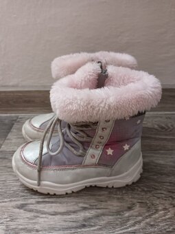 Zimní dětské zateplené boty, vel. 26 - 2