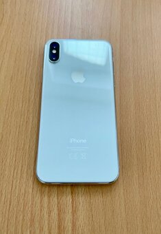 iPhone X Silver BATERIE 100% ZÁRUKA TOP - 2