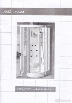 Sprchový masážní box 90x90 - 2