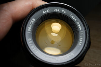 Objektiv Asahi Pentax Super-Takumar 55/1.8 m42, novejší verz - 2