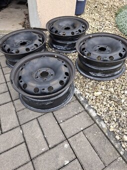 Prodám plechové disky 5x100 R15 - 2