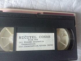 Conan ničiteľ/ VHS Lucerna film Davay - 2